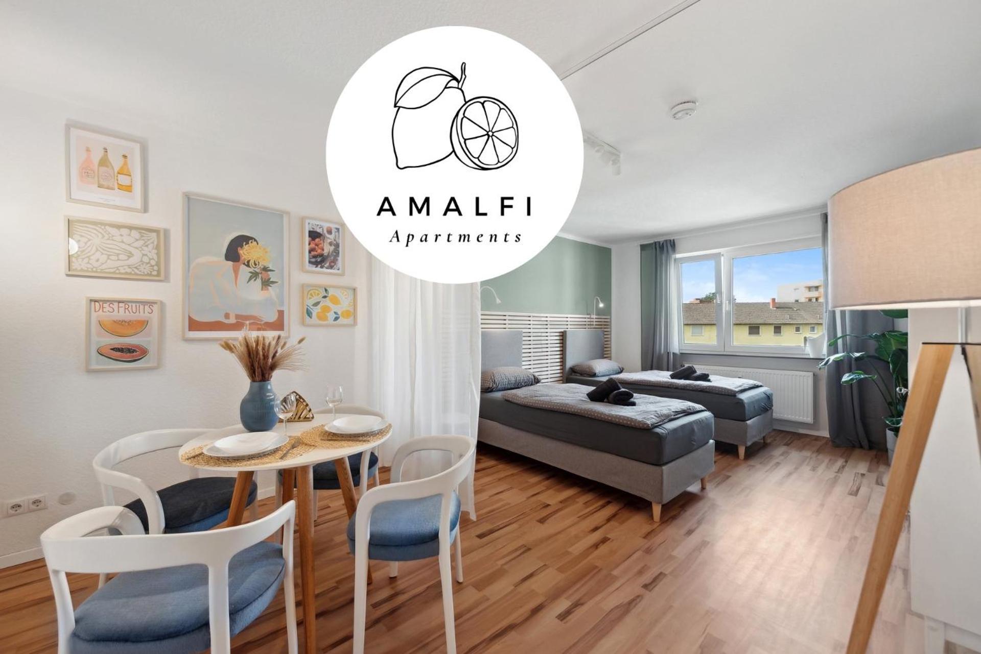 Amalfi Apartments A01 - Gemuetliche 2 Zi-Wohnung Mit Boxspringbetten Und Smart Tv Kaiserslautern Eksteriør billede